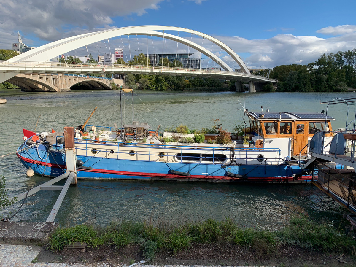 ADHF-F - Patrimoine : Les péniches de Lyon - Noord-Meep - automoteur TJALK